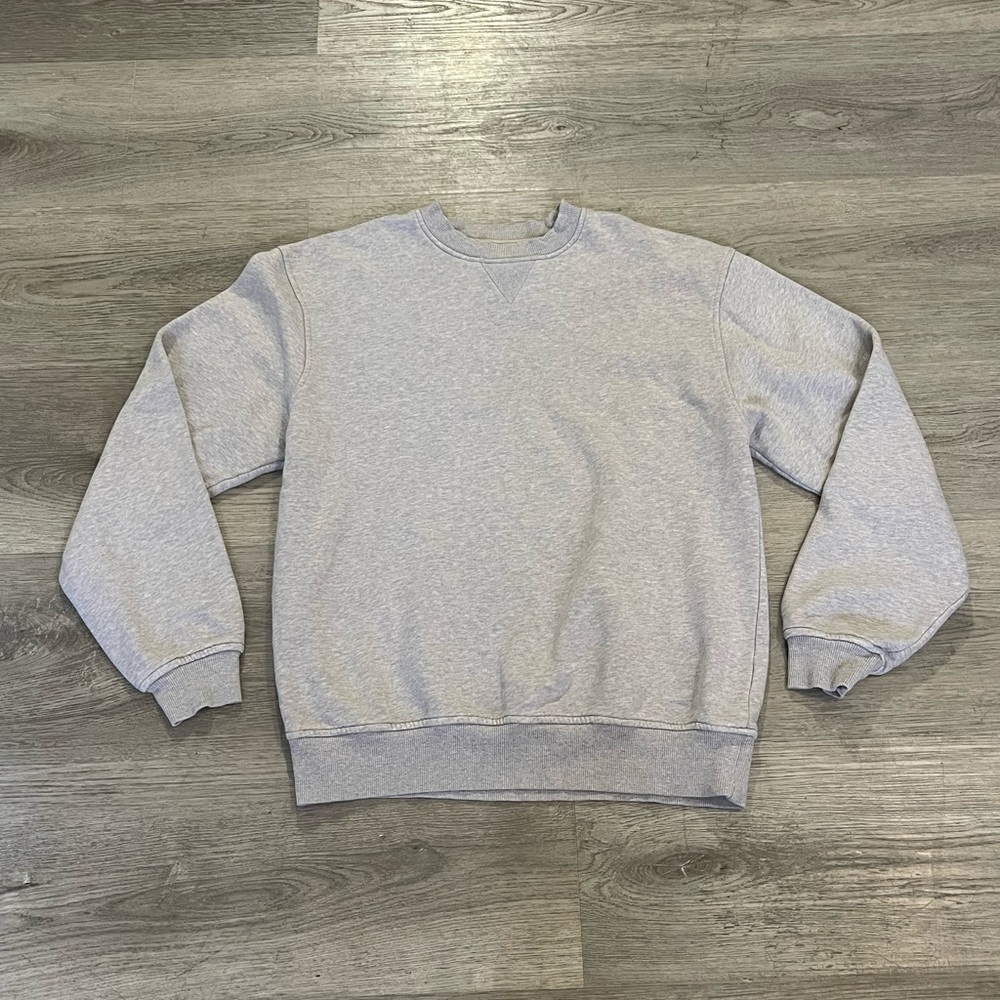 Vintage champion men's grey Crewneck sweater
